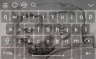 fbce keyboard bercalone Theme fans Emoji скриншот 1