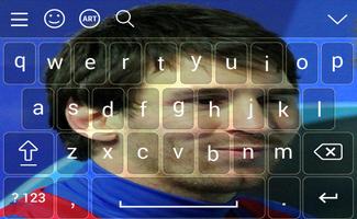 fbce keyboard bercalone Theme fans Emoji captura de pantalla 2