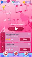 Pink Piano Tiles Poster