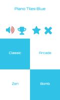 Piano Tiles Blue Poster