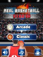 Real Basketball Star 3D الملصق
