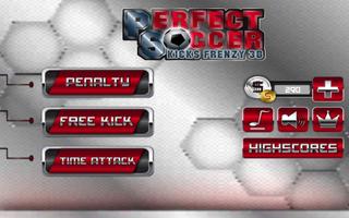 Perfect Soccer Kicks Frenzy 3D الملصق