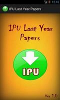 IPU Last Year Papers الملصق