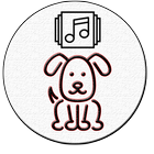 Dog bark icon