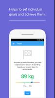 WeightMe - Control your weight اسکرین شاٹ 3