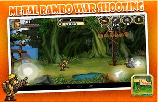 Metal Rambo guerre Shooting imagem de tela 1