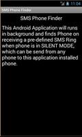 SMS Phone Finder Affiche