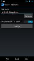 Change Hostname (ROOT) Affiche