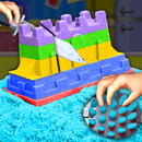 ASMR Crunchy Sand Slime Cutting & Smashing Game APK