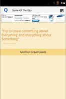 1 Schermata Quote of The Day App