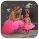 ”Mother & Daughter Outfit Dress