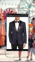 Stylish Men Suit Design Cartaz