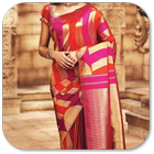 New Silk Saree Design 2017 आइकन