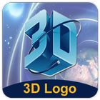 3D logo Design Idea Zeichen