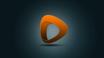 3D logo Design Idea 海报