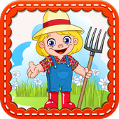 Kids Farm World icon