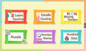 Kids Math Counting Affiche