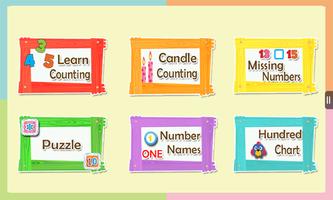Kids Math Counting Cartaz