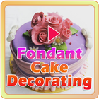 Fondant Cake Decorating icône