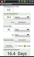 پوستر Leave Calculator