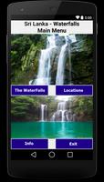 Sri Lanka Waterfalls Affiche