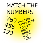 Numbers Match - Kids Game icon