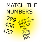 Numbers Match - Kids Game 图标