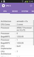 CPU-Z capture d'écran 1