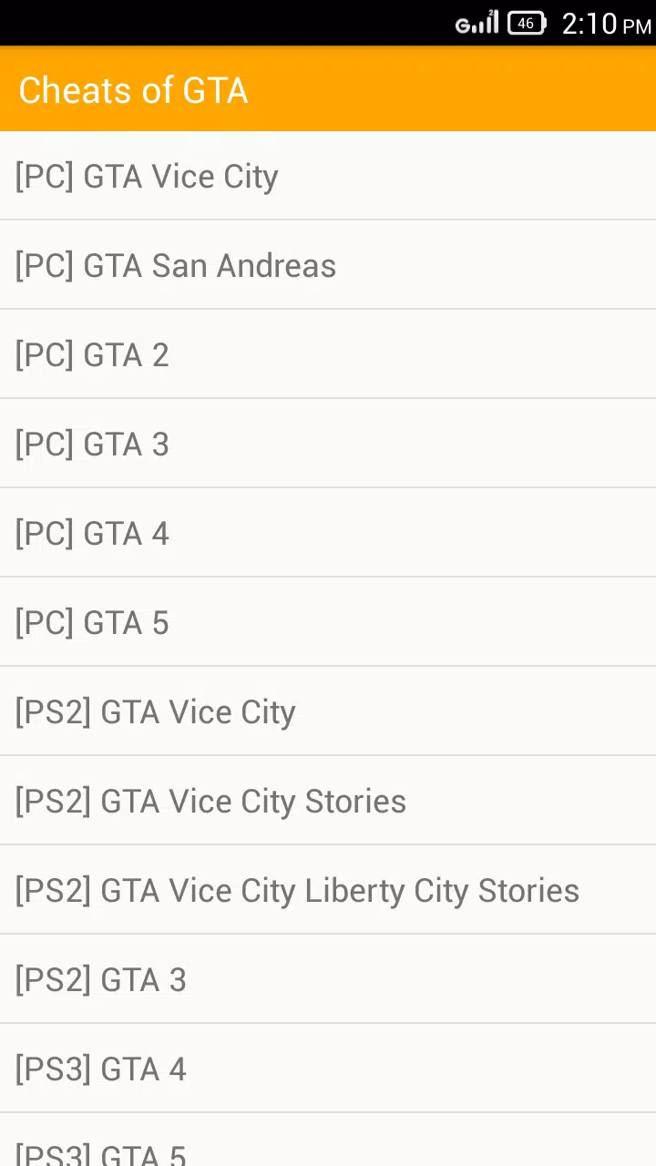 Cheats of GTA APK for Android Download
