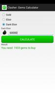 برنامه‌نما Clasher: Gems Calculator عکس از صفحه