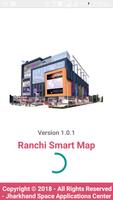 Ranchi City Guide Map Plakat