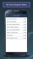 My GF Caller Name Ringtone Maker captura de pantalla 1