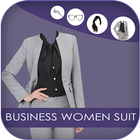 Bussiness Women Suit Photo Editor icône