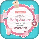 Baby Shower Invitation Card Maker-APK