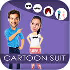 Cartoon Suit Photo Editor-icoon
