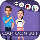 Cartoon Suit Photo Editor ícone