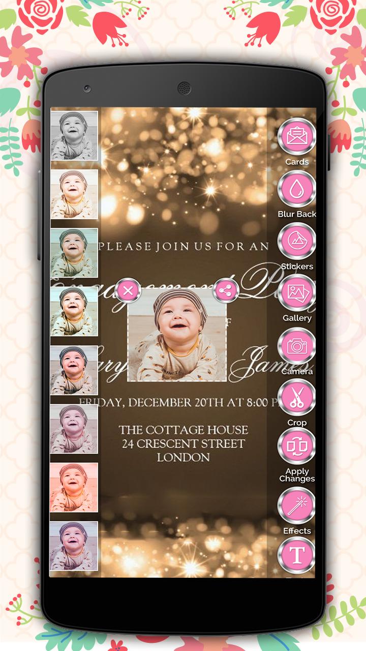 engagement invitation card maker for android apk download