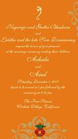 Hindu Wedding Invitation Card Maker poster