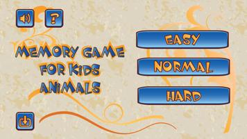 Memory Game for Kids:Animals-poster