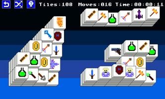8 Bit Mahjong Free screenshot 1