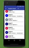 Random Email Generator स्क्रीनशॉट 2