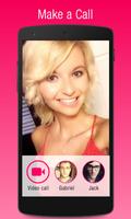 Random Hot Girls Video Chat Advice App Affiche