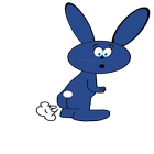 ikon Blue Bunny Fart Sounds!
