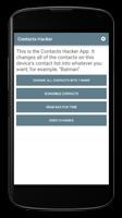 Contacts Hacker الملصق