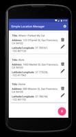Simple Location Manager poster