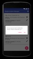 Simple Location Manager screenshot 2