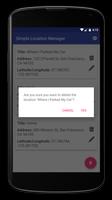Simple Location Manager स्क्रीनशॉट 2