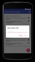 Simple Location Manager screenshot 3