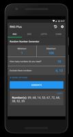 پوستر Random Number Generator Plus