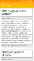 Citra 3DS Emulator NEWS Plakat